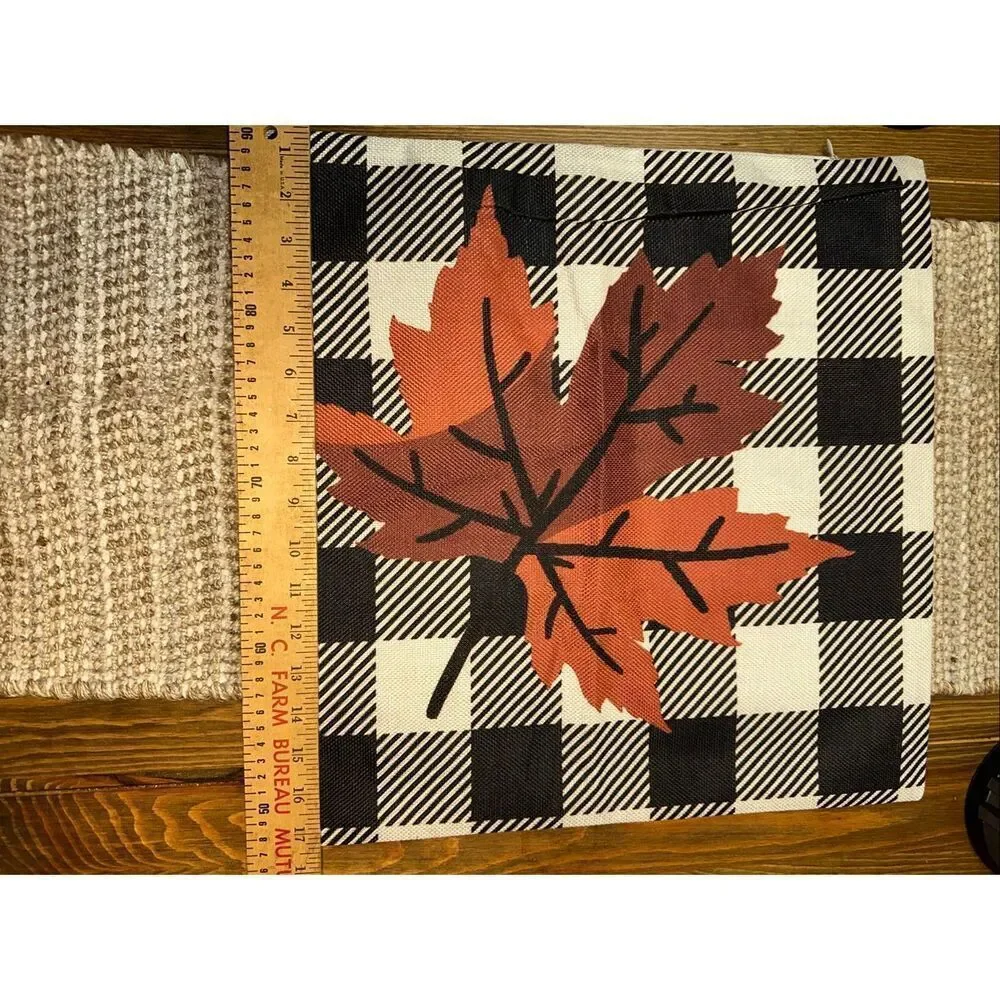Thanksgiving Pillow cover 18 inches new maple leaf